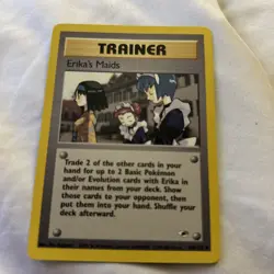 Erika's Maids 109/132 Gym Heroes - Uncommon Pokemon Card - LP - Image 1