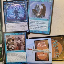 GREEN BLUE 12/12 Rare ***WIZARDS*** TRIBAL COMMANDER DECK OF 100 MTG Cards - Image 5