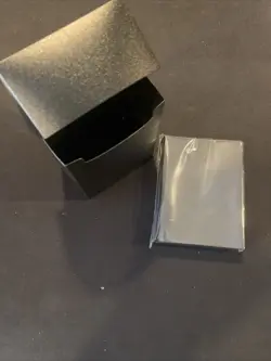 Ultra Pro 80 Card Deck Box - Black With Sleeves 74427814533 - Image 4