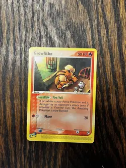 Pokemon TCG 2003 Growlithe 65/100 Regular & Holo 2 Cards Nintendo - Image 2