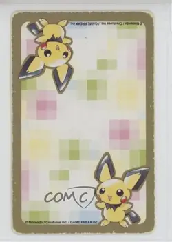 Espeon (6 of Hearts) Game Freak/Nintendo Poker Playing Cards Pichu Back #196 - Image 2