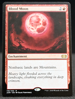 Blood Moon – Double Masters 118 – Rare – Light Play – Regular Non-Foil – MTG - Image 1