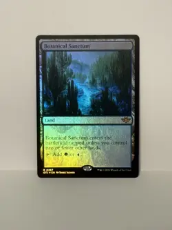 Botanical Sanctum #267 | Near Mint | Outlaws of Thunder Junction OTJ | Magic MTG - Image 1