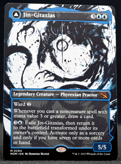 Jin-Gitaxias (Borderless Showcase) March of the Machine Regular Non-Foil #294 - Image 1