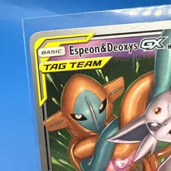 Espeon and Deoxys GX world champion unified minds tag team 2019 NM Pokemon - Image 3