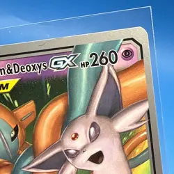Espeon and Deoxys GX world champion unified minds tag team 2019 NM Pokemon - Image 4