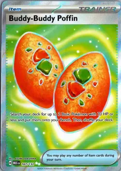 2025 Mega Evolution Buddy-Buddy Poffin #167 - Image 1