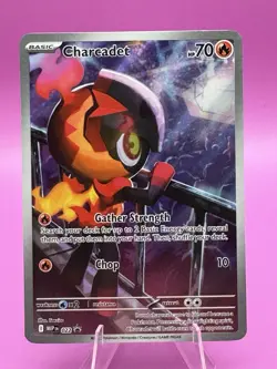Pokemon TCG Charcadet 022 Phantasmal Flames Black Star Promo - NM - Image 1