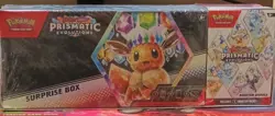 Pokemon Prismatic Evolutions SURPRISE BOX + BOOSTER BUNDLE [SEALED] - Image 1