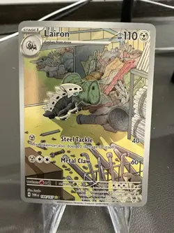 Lairon - 184/167 Pokemon TCG Illustration Rare SV06: Twilight Masquerade NM - Image 1