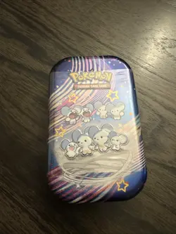 Pokemon Mini Tin: Paldean Fates (Maushold) - Image 1