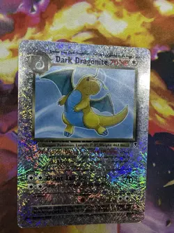 Pokemon Dark Dragonite TCG 5/110 Legendary Collection Reverse Holo HP/DMG - Image 5