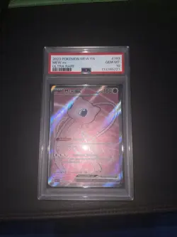Pokemon Mew EX TCG 193/165 Scarlet & Violet 151 Ultra Rare PSA 10 Eng Edition - Image 1