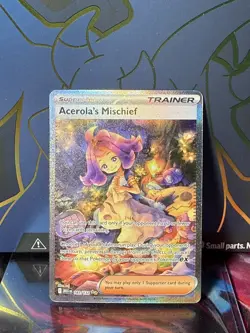 Pokemon TCG Mega Evolution Acerola's Mischief Special Illustration rare 183/132 - Image 1