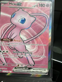 Mew ex 193/165 – Full Art Ultra Rare – 2023 Pokemon Scarlet & Violet: 151 – NM - Image 1