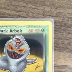 Pokemon Dark Arbok 19/82 Team Rocket Rare Unlimited Regular 2000- MP - Image 3