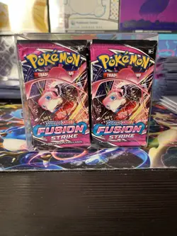 Pokemon TCG Loose X36 Fusion Strike Booster Packs - Image 2