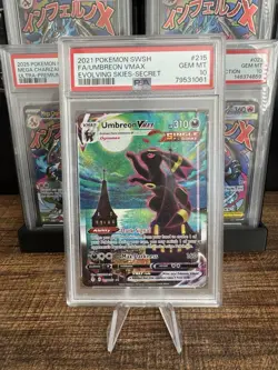 Pokemon 2021 Umbreon VMAX 215/203 Alt Art Evolving Skies GEM MINT PSA 10 - Image 1