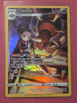 Pokemon TCG (2022) Ariados Sword & Shield: Brilliant Stars TG09/TG30 - NM/Mint - Image 1