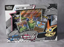Pokemon Scarlet & Violet; Black Bolt/White Flare Victini Illustration Collection - Image 1