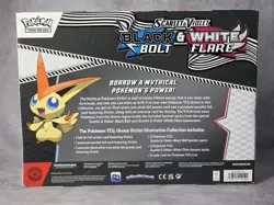 Pokemon Scarlet & Violet; Black Bolt/White Flare Victini Illustration Collection - Image 2