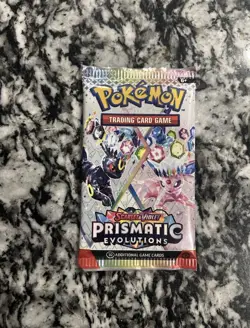 Pokemon Prismatic Evolutions Booster Pack (random art) TCG English Sealed - Image 1