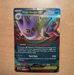 Pokemon Mega Gengar ex 056/094 Phantasmal Flames Double Rare Holo NM English - Image 1