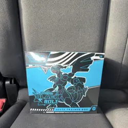 Pokemon Scarlet & Violet Black Bolt Elite Trainer Box Black Bolt 2023 English - Image 1
