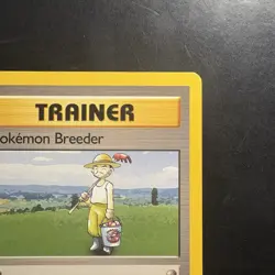 Vintage Non-Holo Rare Pokemon Breeder 76/102 Base Set WotC 1999 - Image 3
