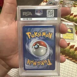 AMPHAROS HOLO #1 2006 POKEMON EX DRAGON FRONTIERS 2010 #105 Prime HG & SS PSA 5 - Image 5