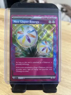 Neo Upper Energy Temporal Forces #162/162 Pokemon Scarlet & Violet - Image 1