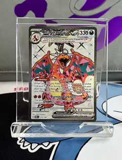Charizard ex 215/197 Ultra Rare Holo Obsidian Flames Pokemon TCG - Image 1