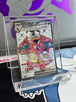 Charizard ex 215/197 Ultra Rare Holo Obsidian Flames Pokemon TCG - Image 2