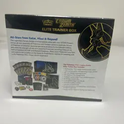 Pokemon Crown Zenith Elite Trainer Box (ETB) Factory Sealed (NEW) TCG ‘ - Image 2