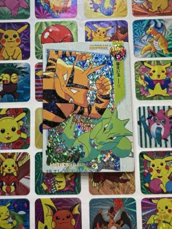 Pokemon Charizard Vintage Pocket Monsters Vending HOLO Prism Sticker 99 Nintendo - Image 1