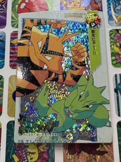 Pokemon Charizard Vintage Pocket Monsters Vending HOLO Prism Sticker 99 Nintendo - Image 3