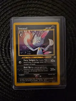 1995-2000 Pokemon Sneasel Base Set Non Holo 25/111 - Image 1