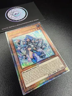 Yu-Gi-Oh! Argostars - Glorious Adra SUDA-EN010 Quarter Century Secret Rare - Image 3
