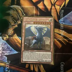 Yu-Gi-Oh! Judgment Dragon X1 NM PGLD-EN072 - GOLD RARE - Image 1