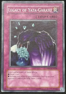 Yugioh Legacy Of Yata-Garasu Unlimited Edition Super Rare PP01-EN009 NM - Image 1