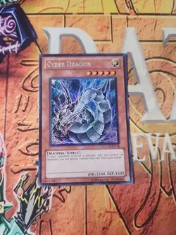 Cyber Dragon LCGX-EN176 Secret Rare NM Yugioh - Image 1