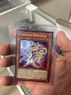 YuGiOh Chronicle Sorceress 1st Edition MZMU-EN032 Collectors Rare Mint Condition - Image 2