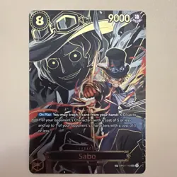 NM ⭐ SABO #118 (OP07-118) SP – CARRYING ON HIS WILL OP13 – ONE PIECE ENGLISH - Image 1