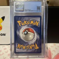 Pokemon Fossil Moltres 12/62 Holo Rare CGC 8 1999 English Graded Card - Image 2