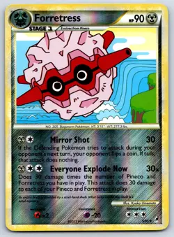 Forretress - Reverse Holo - Call of Legends 5/95 Pokemon Card LP - Image 1