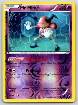 Mr. Mime - Reverse Holo - Plasma Freeze 47/116 Pokemon Card LP - Image 1