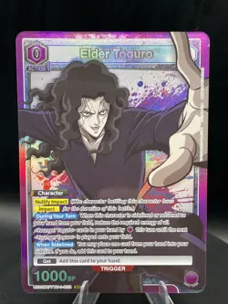 Union Arena Yu Yu Hakusho Ghost Files Elder Toguro UE13BT/YYH-1-022 SR Foil Card - Image 1