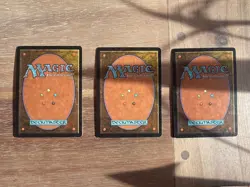 Magic The Gathering MTG Stronghold Mana Leak Vintage card x3 - Image 5