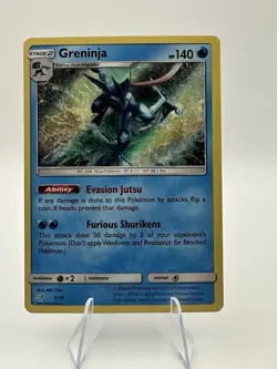 Greninja 9/18 - Holo Ultra Rare - Detective Pikachu 2019 - Pokemon Card - Image 1