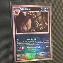 Sv: Prismatic Evolutions Umbreon 059/131 Masterball reverse holo 110 HP Card - Image 1